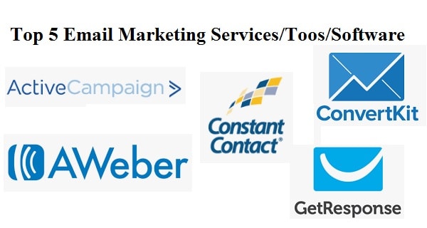 Top 5 Best Email Marketing Services, Software and Website (Free Trial)