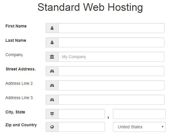 Interserver Customer details